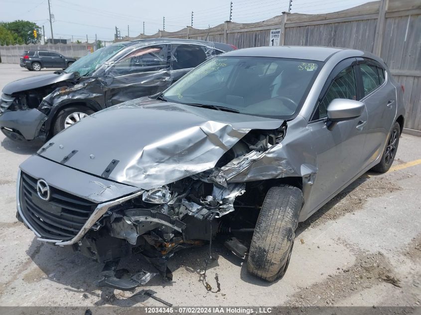 2016 Mazda Mazda3 VIN: 3MZBM1L72GM281184 Lot: 12034345