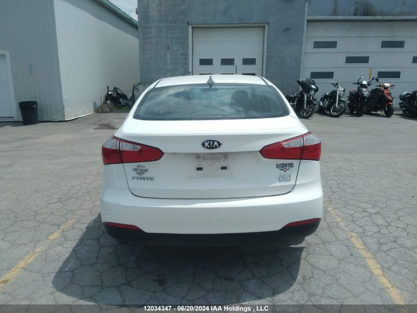 2016 Kia Forte VIN: KNAFX4A68G5491122 Lot: 12034347