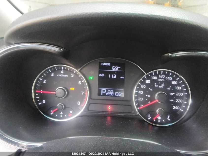 2016 Kia Forte VIN: KNAFX4A68G5491122 Lot: 12034347