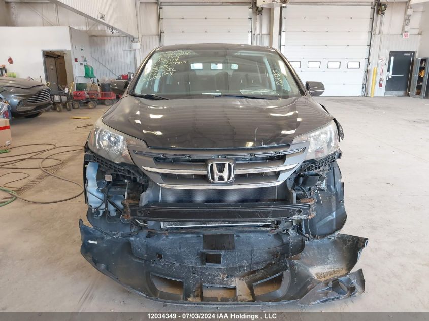 2013 Honda Cr-V Ex VIN: 2HKRM4H53DH103814 Lot: 12034349