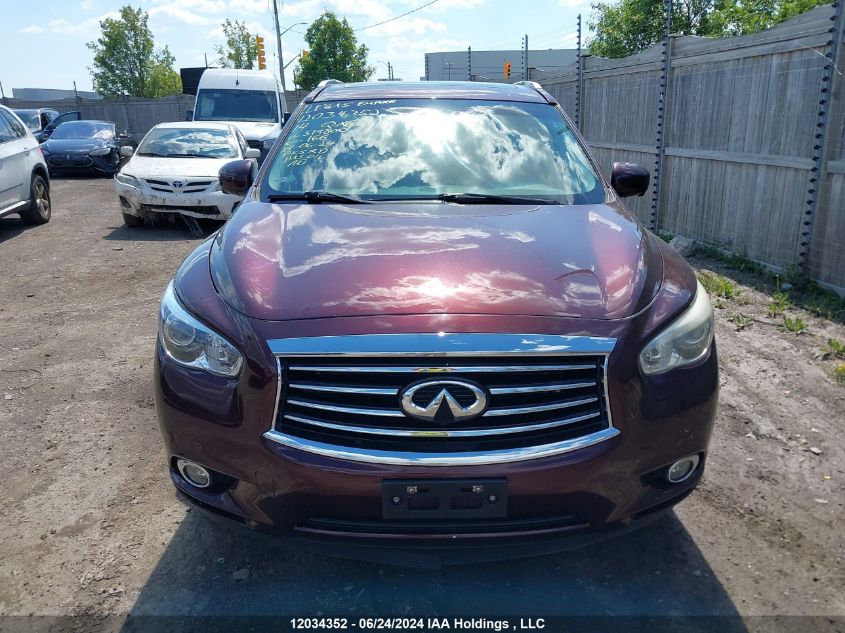 2014 Infiniti Qx60 VIN: 5N1AL0MM3EC519800 Lot: 12034352