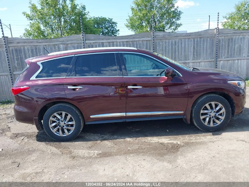 2014 Infiniti Qx60 VIN: 5N1AL0MM3EC519800 Lot: 12034352