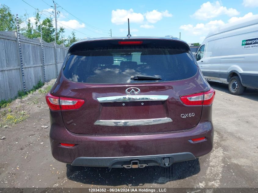 2014 Infiniti Qx60 VIN: 5N1AL0MM3EC519800 Lot: 12034352