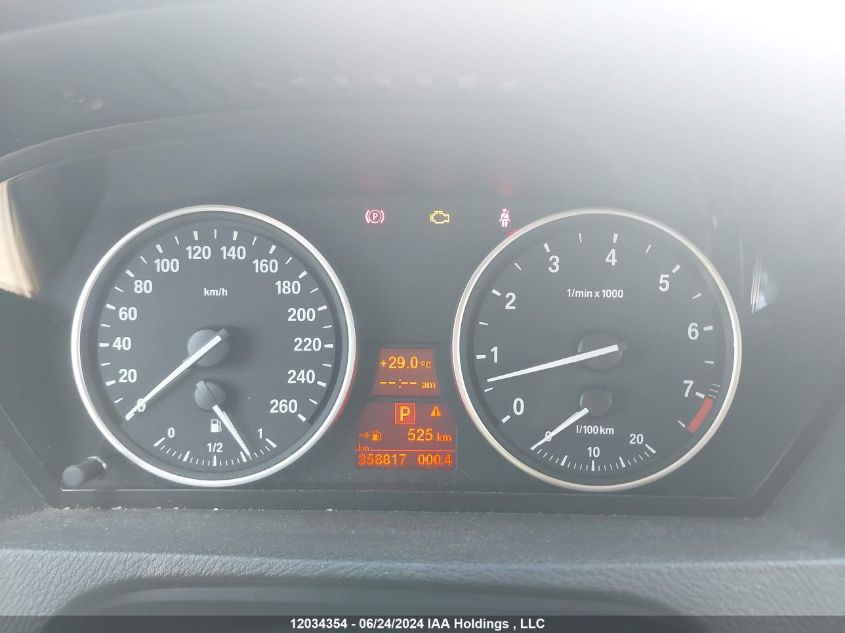 2007 BMW X5 VIN: 5UXFE43557L011058 Lot: 12034354