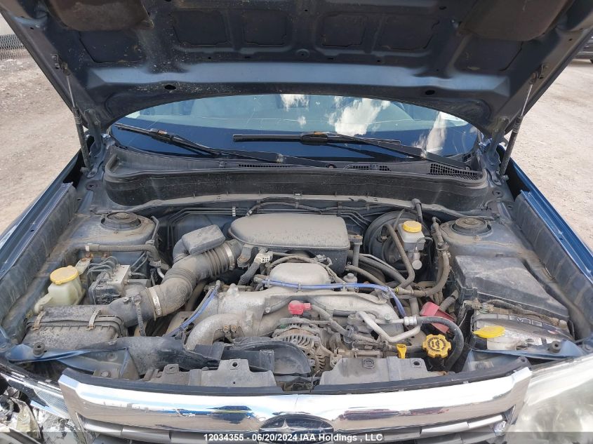 2010 Subaru Forester VIN: JF2SH6CC2AH731267 Lot: 12034355