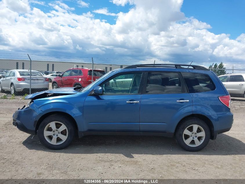 2010 Subaru Forester VIN: JF2SH6CC2AH731267 Lot: 12034355
