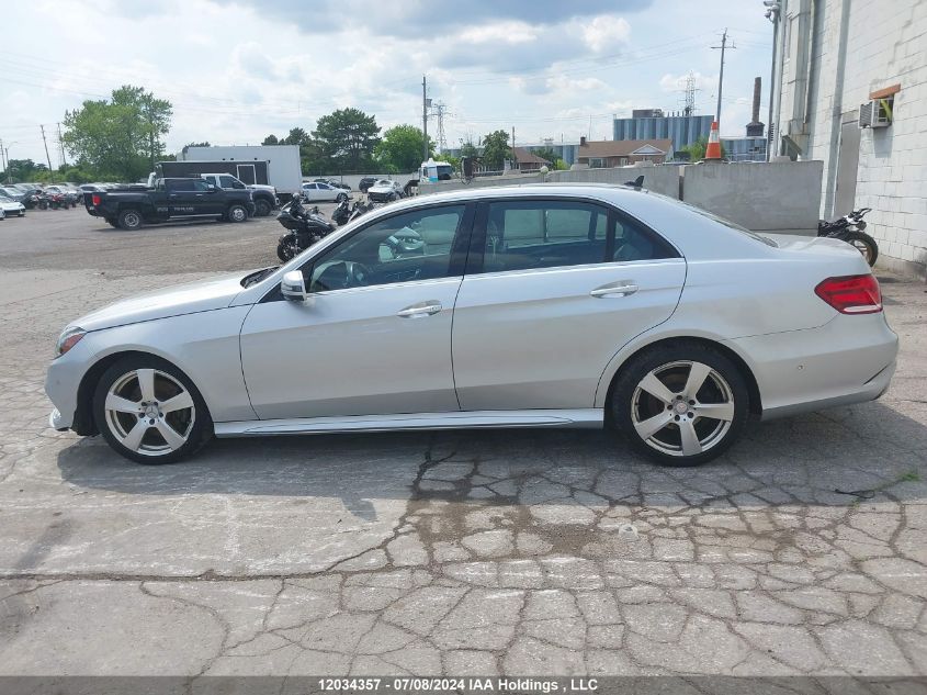 2014 Mercedes-Benz E 250 Blutc VIN: WDDHF9HB7EB034272 Lot: 12034357
