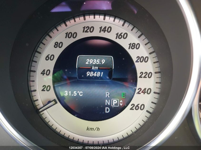 2014 Mercedes-Benz E 250 Blutc VIN: WDDHF9HB7EB034272 Lot: 12034357