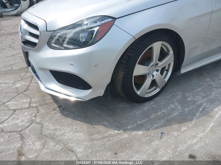 2014 Mercedes-Benz E 250 Blutc VIN: WDDHF9HB7EB034272 Lot: 12034357