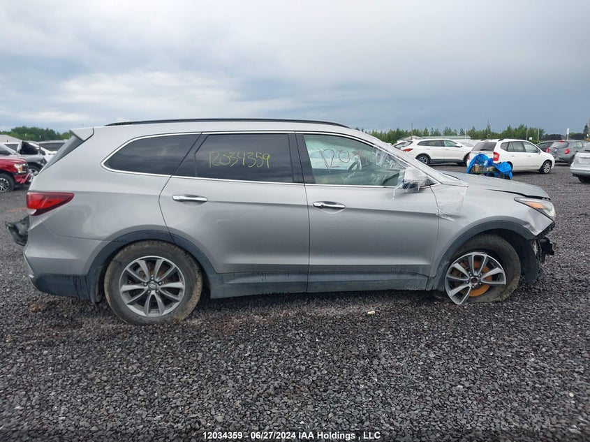 2017 Hyundai Santa Fe Xl Premium VIN: KM8SNDHF5HU218266 Lot: 12034359