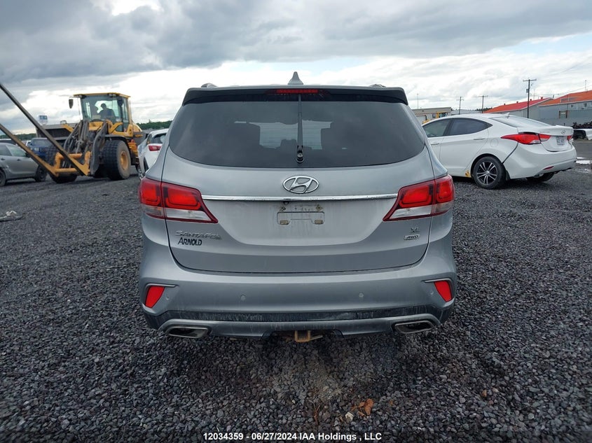 2017 Hyundai Santa Fe Xl Premium VIN: KM8SNDHF5HU218266 Lot: 12034359