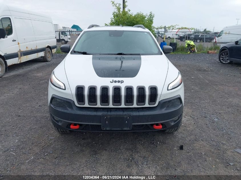 2018 Jeep Cherokee Trailhawk VIN: 1C4PJMBX0JD592913 Lot: 12034364