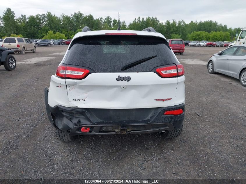 2018 Jeep Cherokee Trailhawk VIN: 1C4PJMBX0JD592913 Lot: 12034364