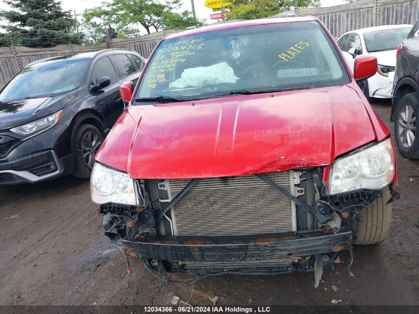 2013 Dodge Grand Caravan Crew VIN: 2C4RDGDG3DR663974 Lot: 12034366