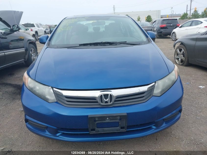 2012 Honda Civic Sdn VIN: 2HGFB2F58CH013938 Lot: 12034369