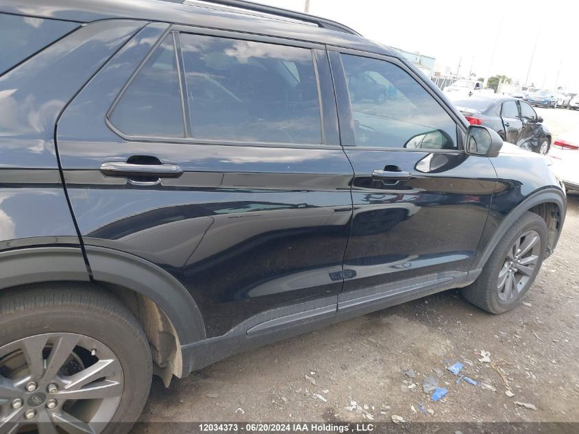 2021 Ford Explorer Xlt VIN: 1FMSK8DH6MGC13903 Lot: 12034373