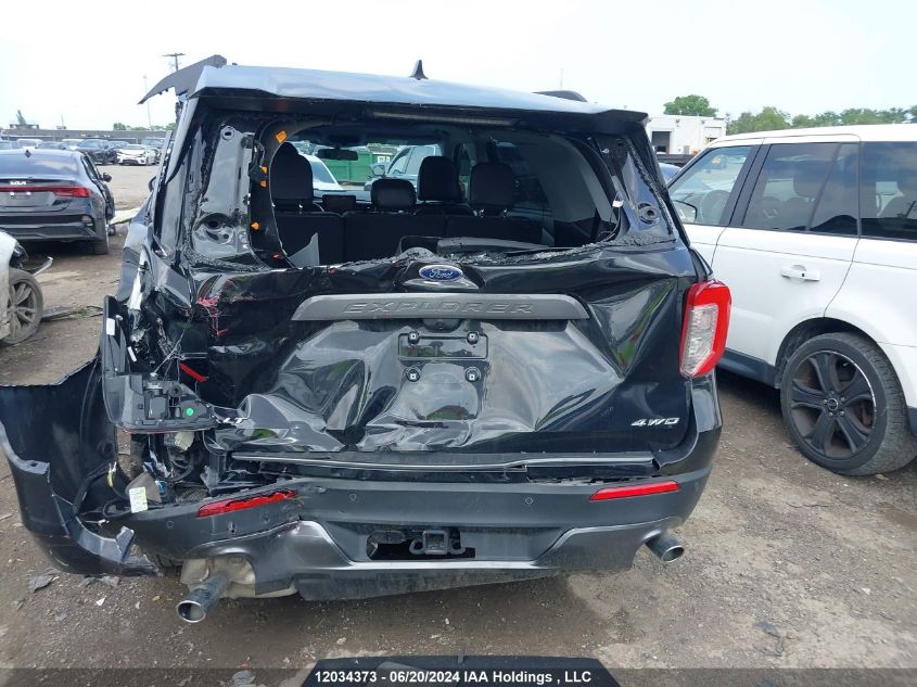 2021 Ford Explorer Xlt VIN: 1FMSK8DH6MGC13903 Lot: 12034373