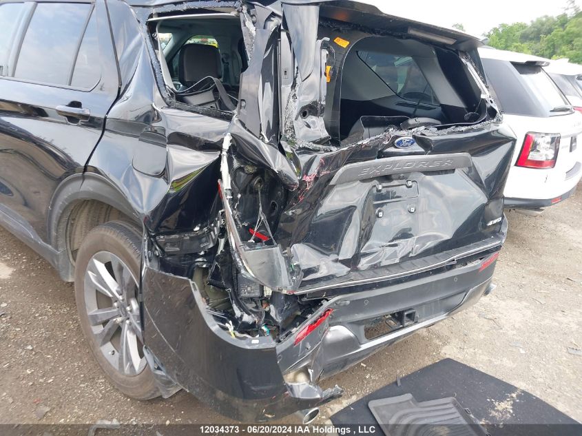 2021 Ford Explorer Xlt VIN: 1FMSK8DH6MGC13903 Lot: 12034373