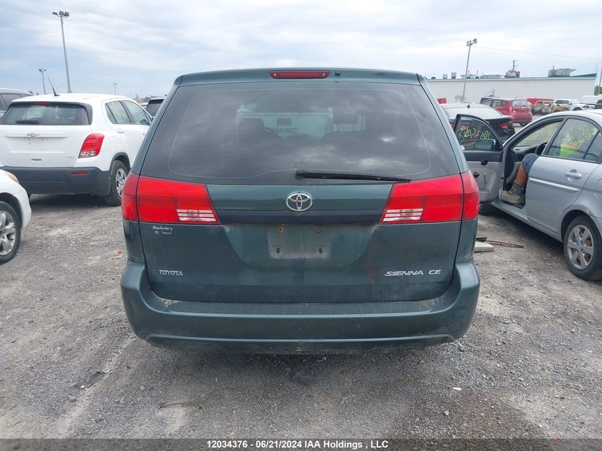 2005 Toyota Sienna Ce VIN: 5TDZA29C25S229989 Lot: 12034376