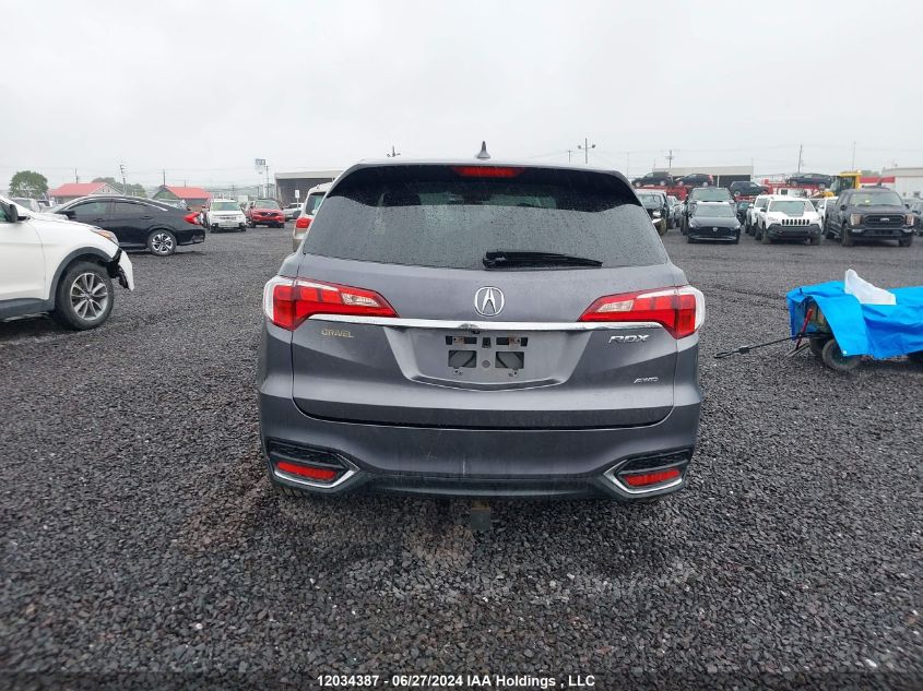 2018 Acura Rdx VIN: 5J8T84H55J1805475 Lot: 12034387