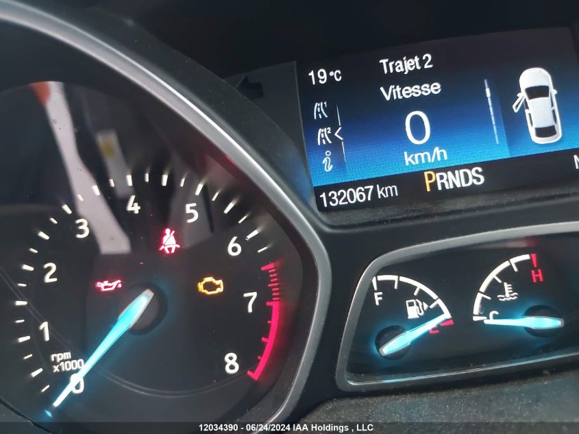 2017 Ford Escape Se VIN: 1FMCU9G98HUE79780 Lot: 12034390