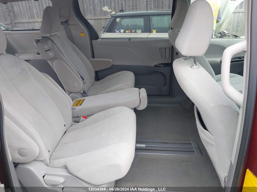 2013 Toyota Sienna Le 8 Passenger VIN: 5TDKK3DC1DS296027 Lot: 12034394