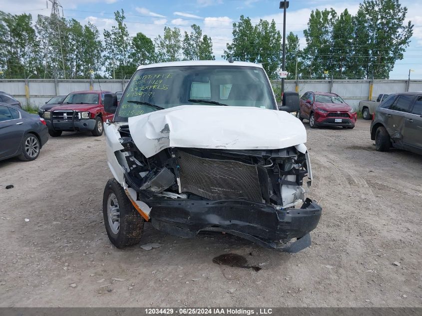 2022 Chevrolet Express Cargo Van VIN: 1GCWGBFP5N1139791 Lot: 12034429