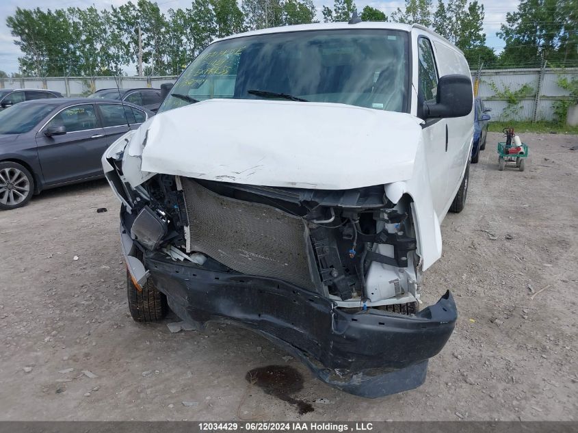 2022 Chevrolet Express Cargo Van VIN: 1GCWGBFP5N1139791 Lot: 12034429