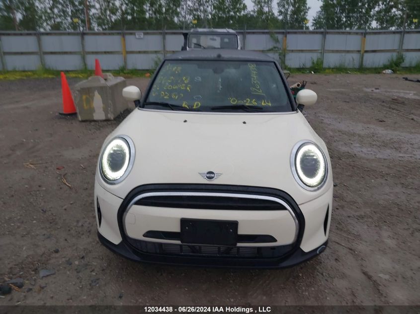 2022 Mini Cooper Convertible VIN: WMW23DL09N3P21617 Lot: 12034438