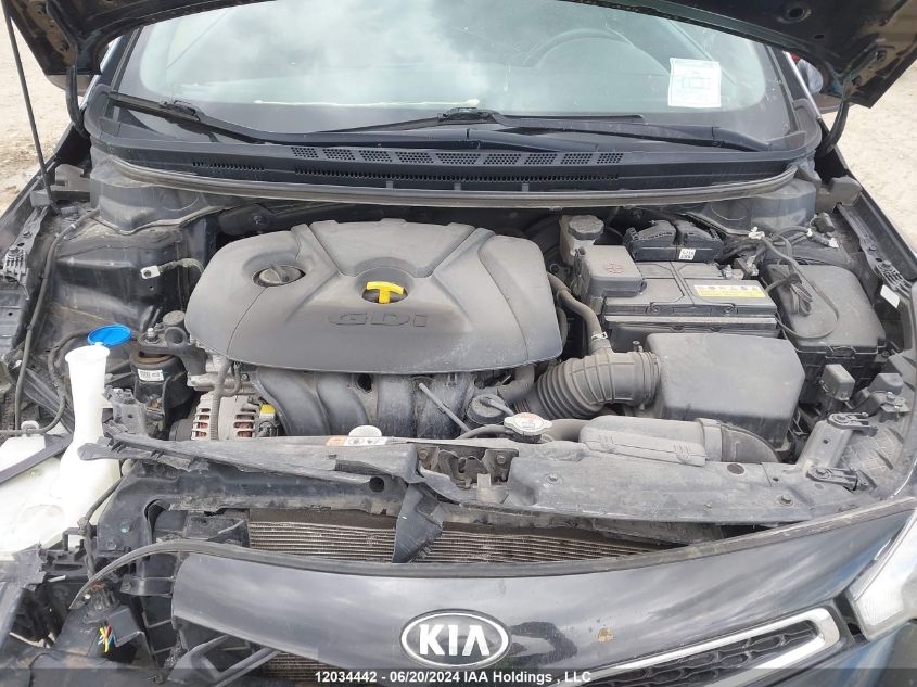 2016 Kia Forte Koup VIN: KNAFX6A81G5467449 Lot: 12034442