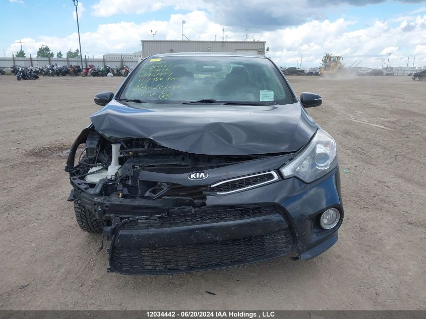 2016 Kia Forte Koup VIN: KNAFX6A81G5467449 Lot: 12034442