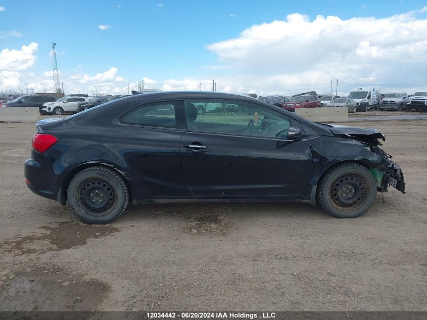 2016 Kia Forte Koup VIN: KNAFX6A81G5467449 Lot: 12034442