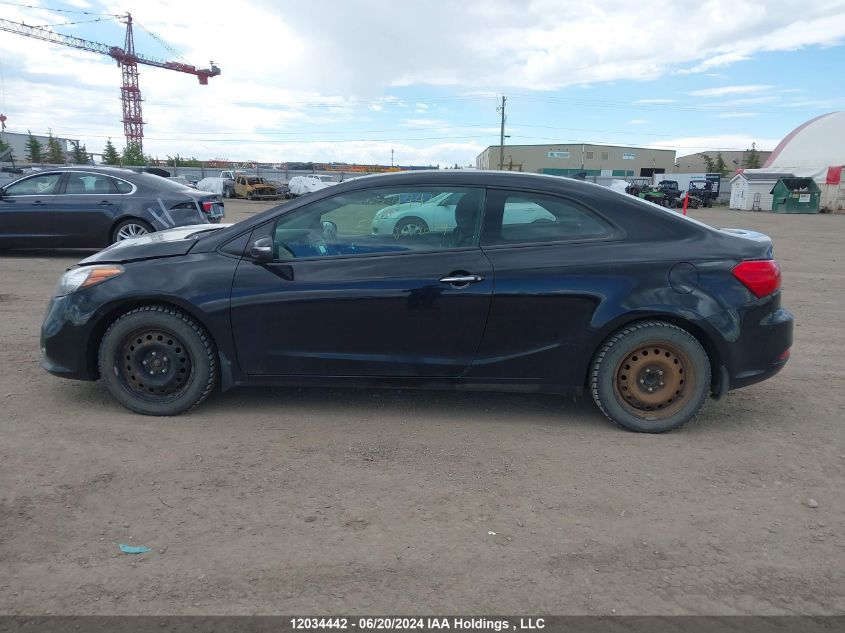 2016 Kia Forte Koup VIN: KNAFX6A81G5467449 Lot: 12034442