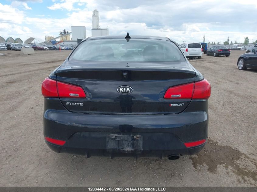 2016 Kia Forte Koup VIN: KNAFX6A81G5467449 Lot: 12034442