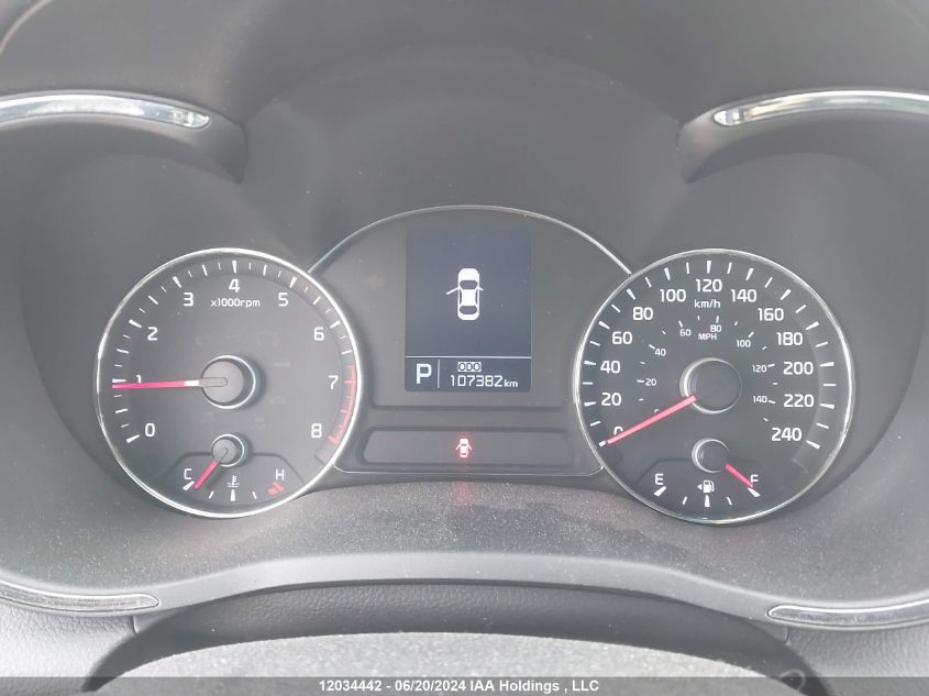 2016 Kia Forte Koup VIN: KNAFX6A81G5467449 Lot: 12034442