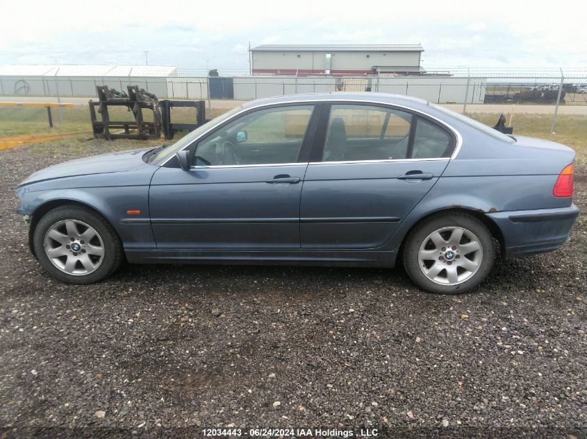 2000 BMW 3 Series VIN: WBAAM5345YFR17770 Lot: 12034443