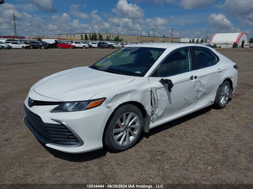 2022 Toyota Camry Hybrid Le VIN: 4T1C31AK9NU591029 Lot: 12034444