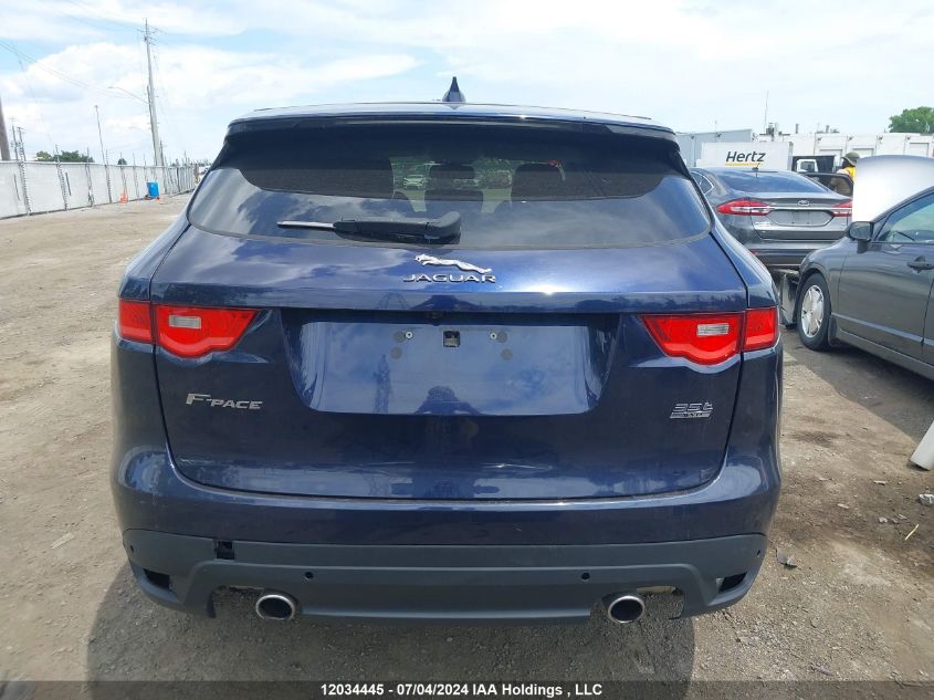 2017 Jaguar F-Pace VIN: SADCL2BV6HA062053 Lot: 12034445