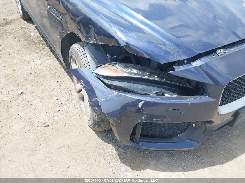 2017 Jaguar F-Pace VIN: SADCL2BV6HA062053 Lot: 12034445