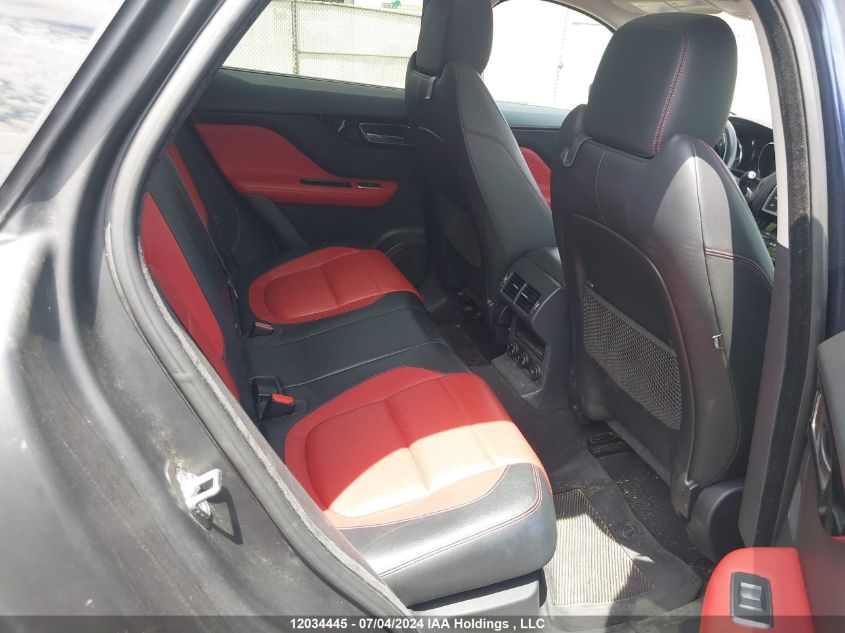 2017 Jaguar F-Pace VIN: SADCL2BV6HA062053 Lot: 12034445