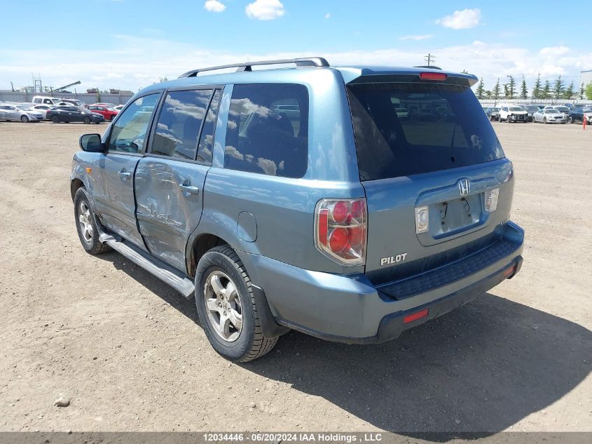 2007 Honda Pilot VIN: 5FNYF18457B500357 Lot: 12034446