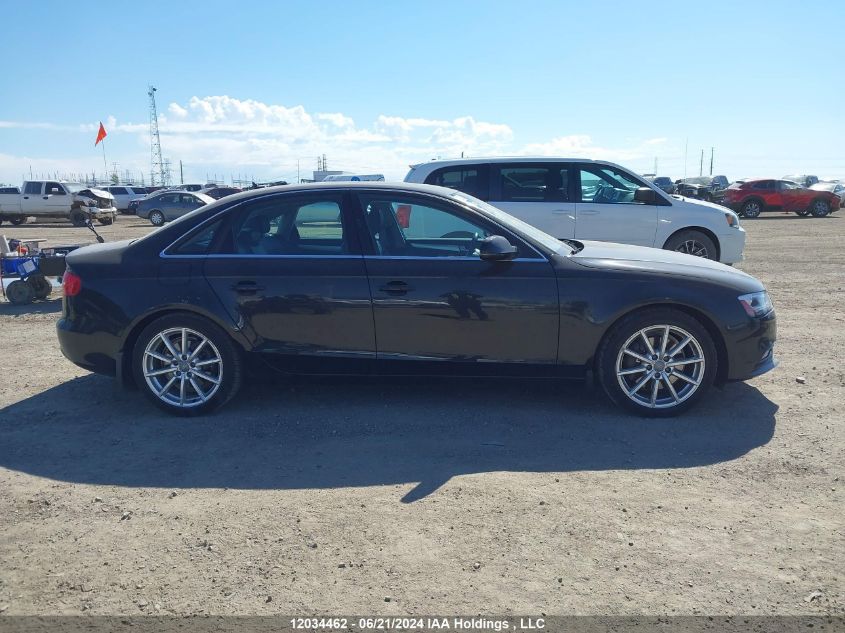 2014 Audi A4 VIN: WAUFFCFL3EN000917 Lot: 12034462