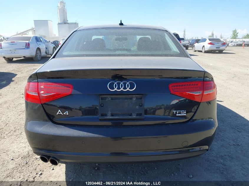 2014 Audi A4 VIN: WAUFFCFL3EN000917 Lot: 12034462