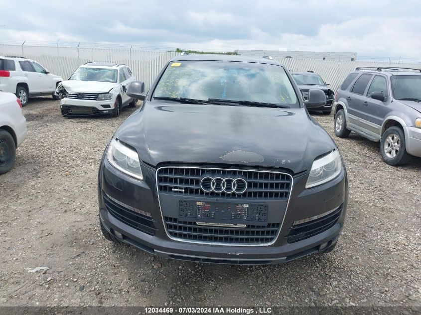 2007 Audi Q7 VIN: WA1BV74L27D018536 Lot: 12034469