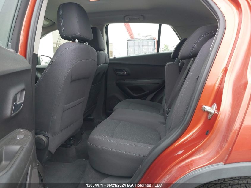 2014 Chevrolet Trax Ls VIN: 3GNCJKEB7EL175802 Lot: 12034471