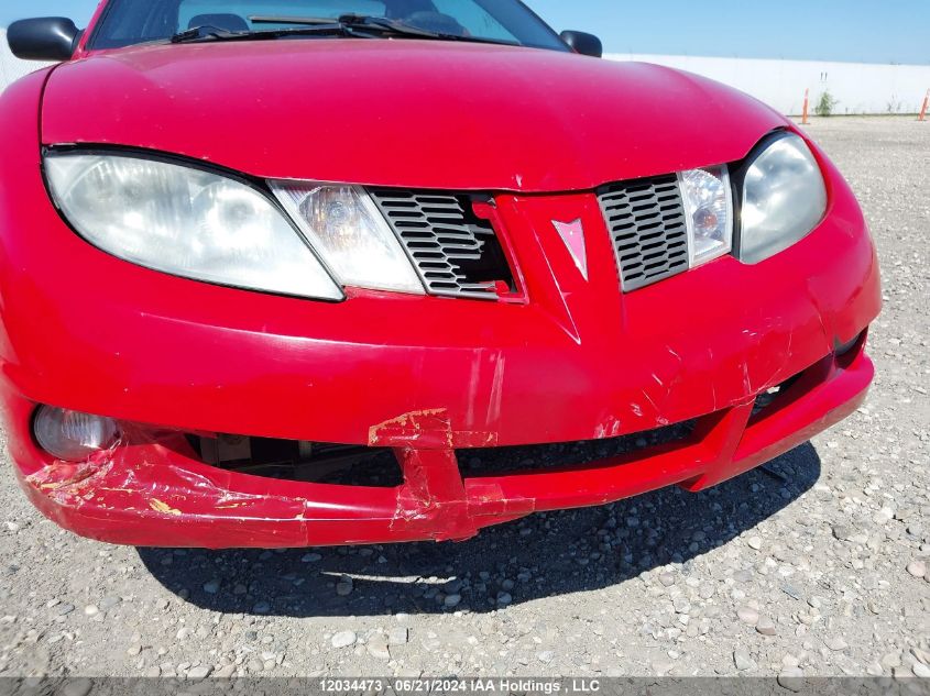 2005 Pontiac Sunfire VIN: 3G2JB12FX5S128644 Lot: 12034473