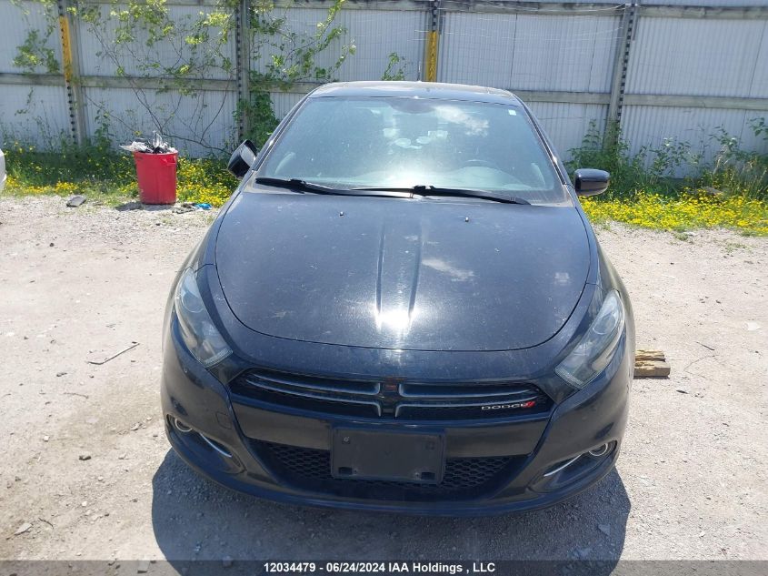 2014 Dodge Dart Gt VIN: 1C3CDFEB1ED866826 Lot: 12034479