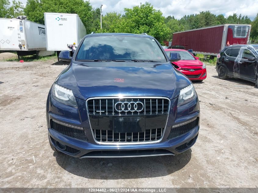 2015 Audi Q7 VIN: WA1WMCFE3FD020371 Lot: 12034482