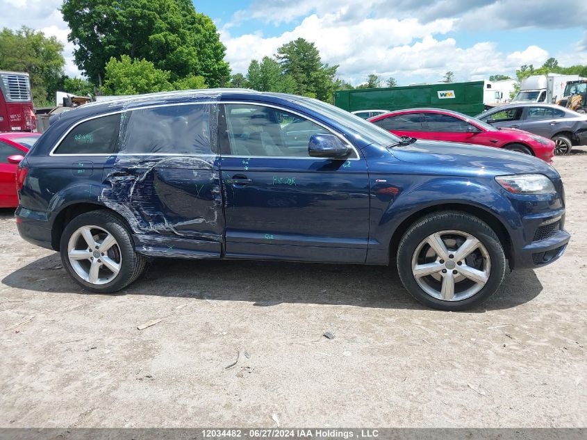 2015 Audi Q7 VIN: WA1WMCFE3FD020371 Lot: 12034482