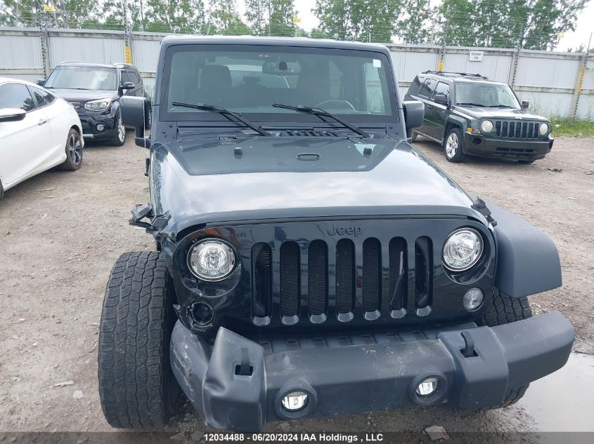 2017 Jeep Wrangler Sport VIN: 1C4AJWAG3HL602367 Lot: 12034488